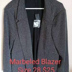 Marbeled Blazer